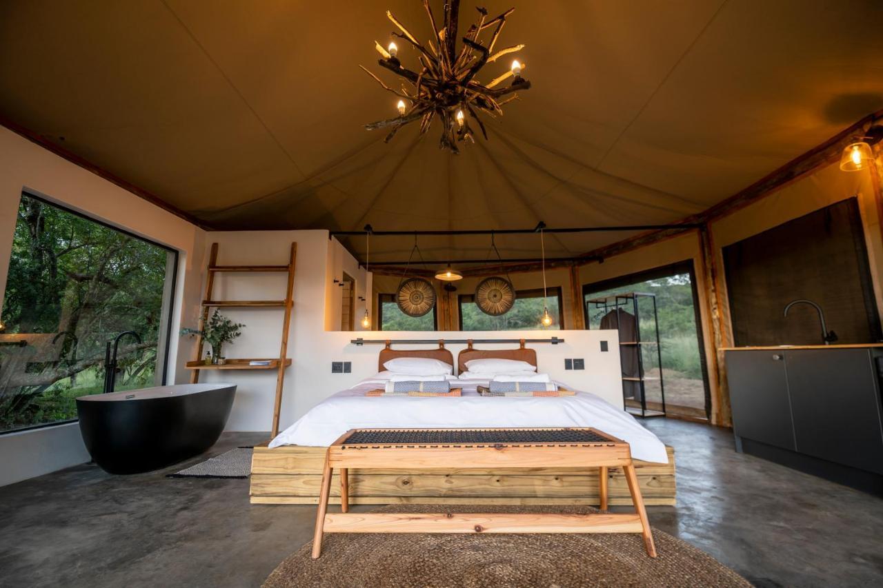 Sasi Africa Luxury Tented Bush Lodge Bergville Exterior photo