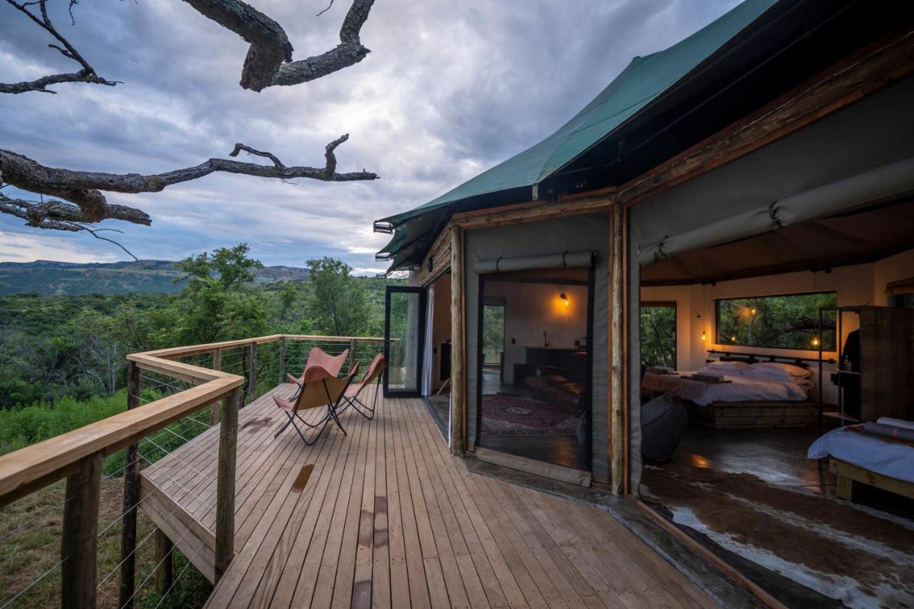 Sasi Africa Luxury Tented Bush Lodge Bergville Exterior photo