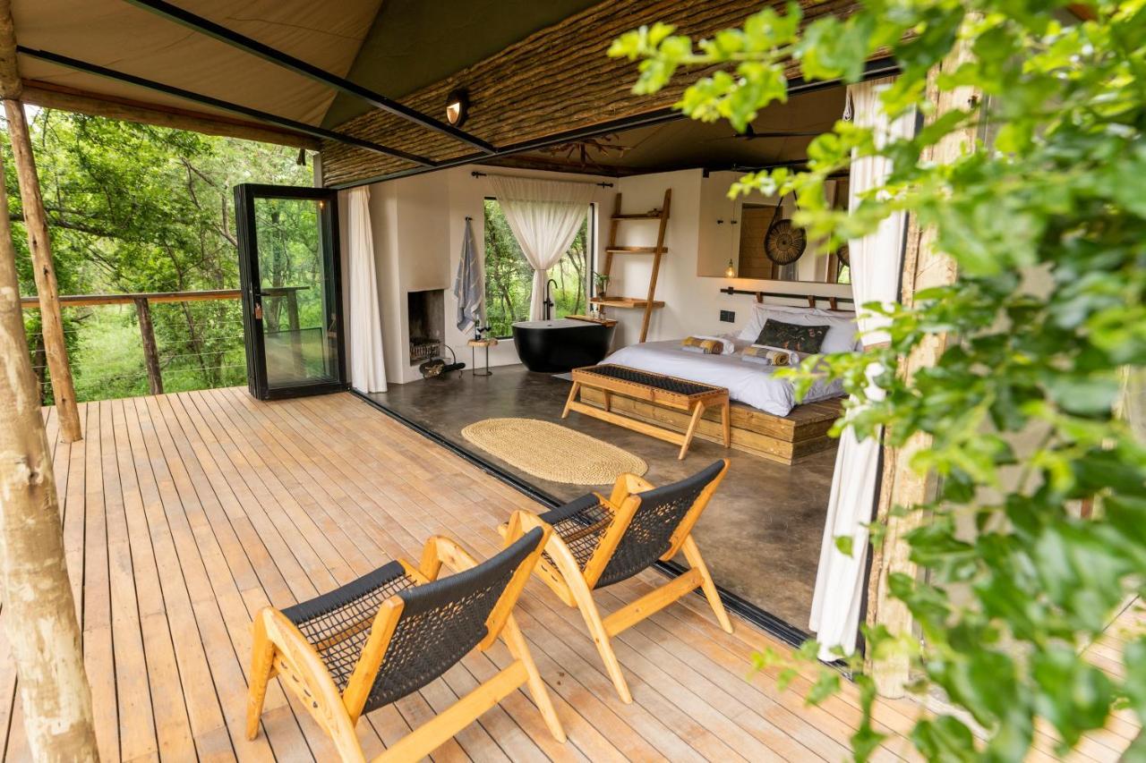 Sasi Africa Luxury Tented Bush Lodge Bergville Exterior photo